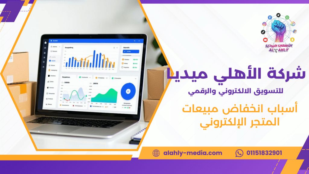 أسباب انخفاض مبيعات المتجر الإلكتروني